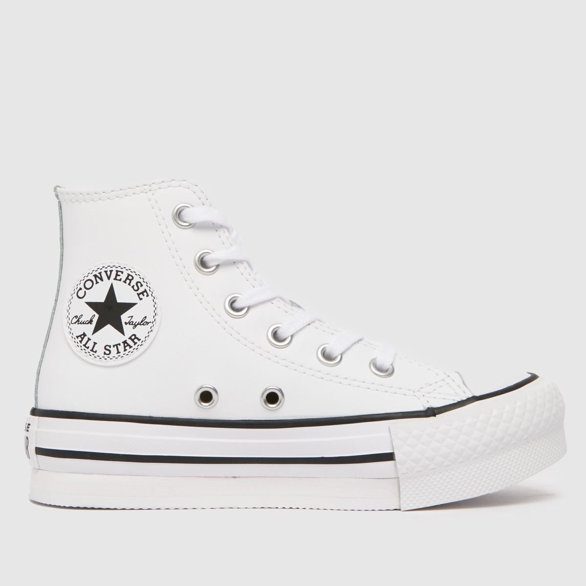 Converse All Star Eva Lift Hi Junior fehér tornacipő