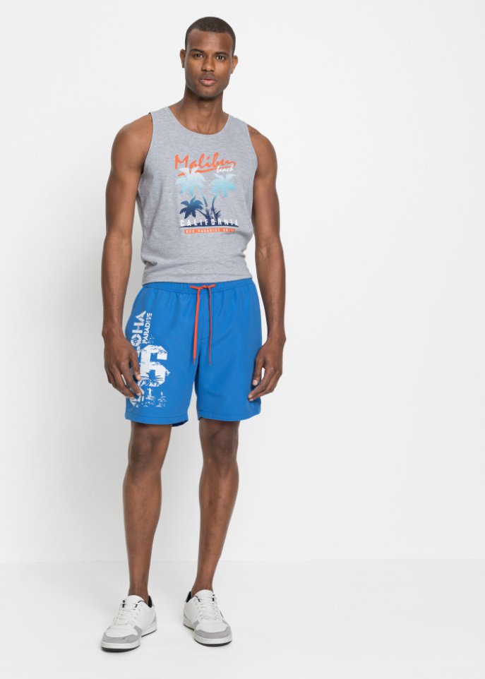 Strandshorts mit recycelten Polyester