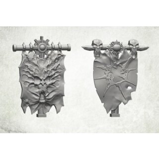 Chaos Legionary Small Banners (2)
