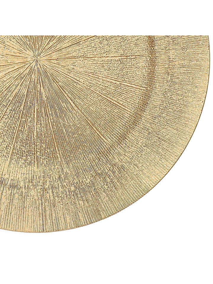 Homla Dekoteller ''Raggi'' in Gold - Ø 33 cm günstig kaufen onesize