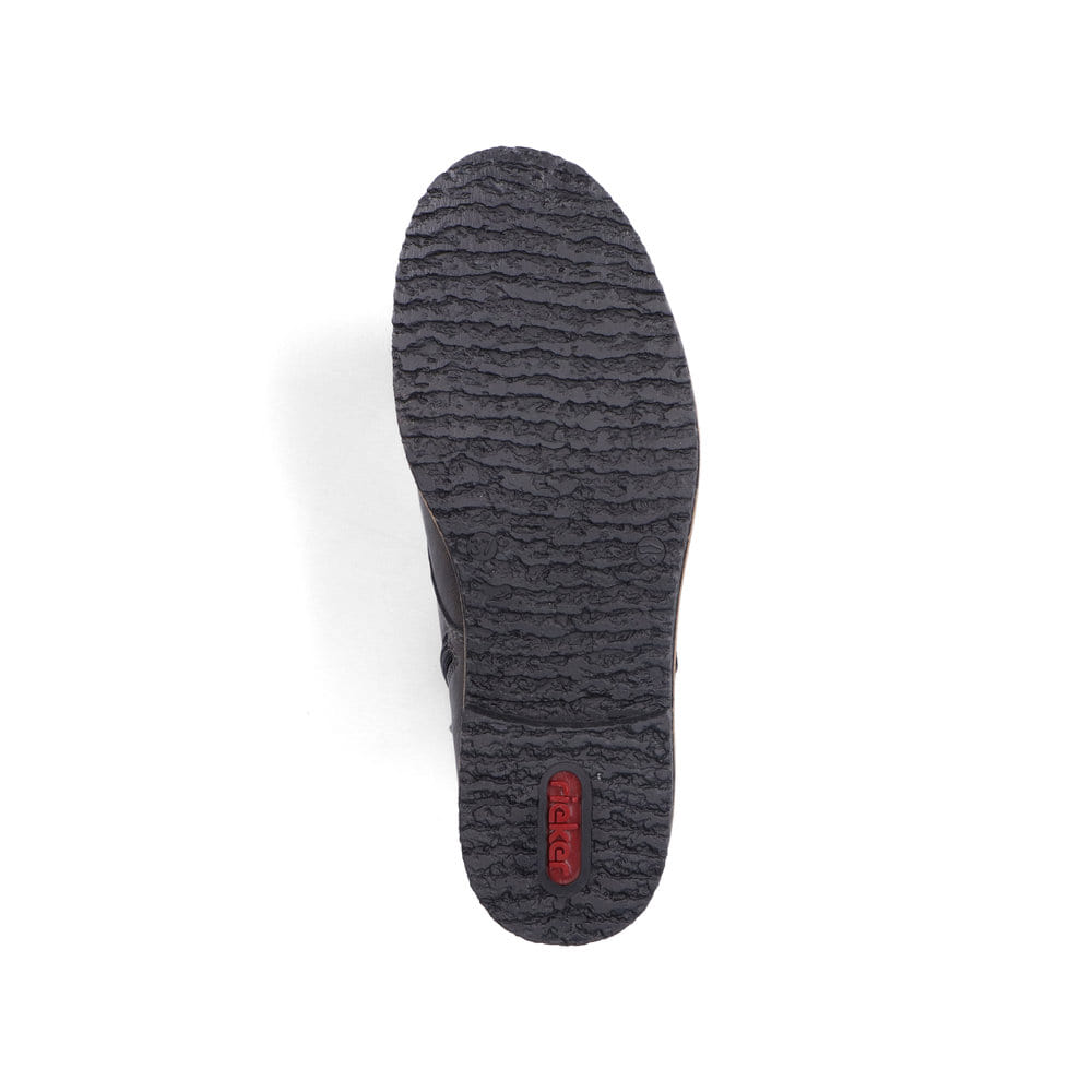 Rieker Damen Schnürstiefel platingrau