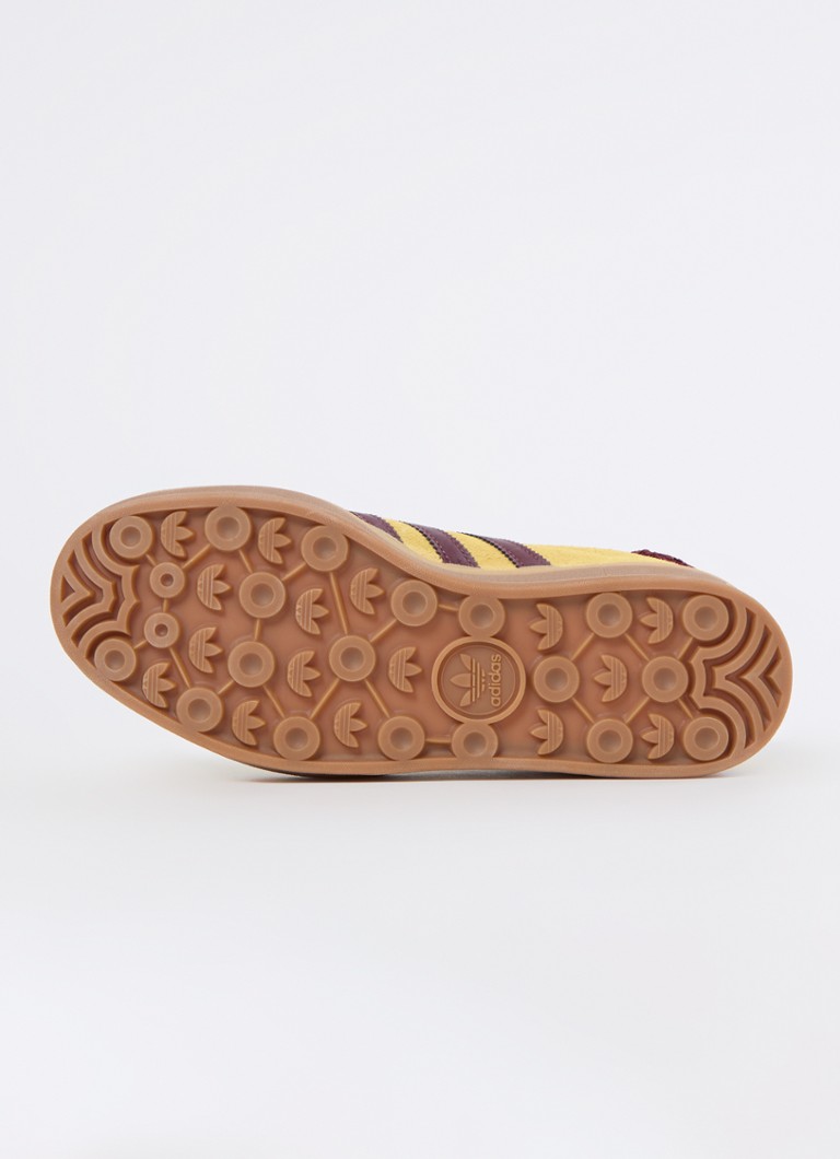 Sneaker Adidas Gazelle Bold in pelle scamosciata con dettagli in pelle