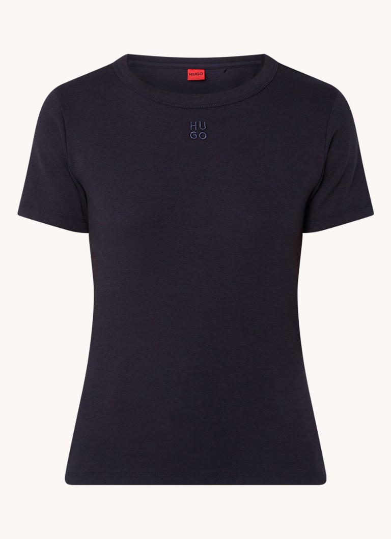 HUGO BOSS Deloris T-shirt with logo embroidery