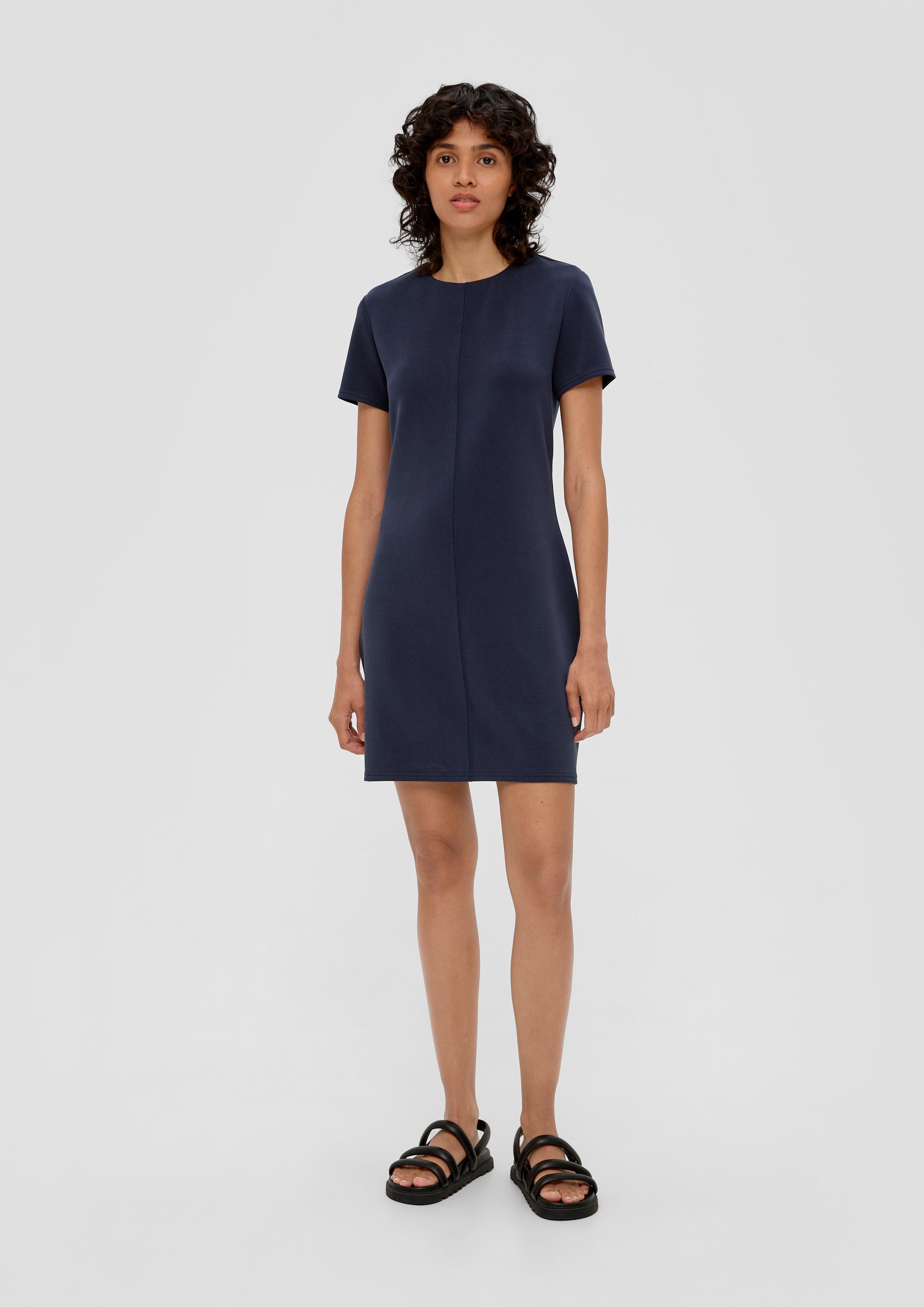 Minikleid mit Overlocknähten  2136386-5959
