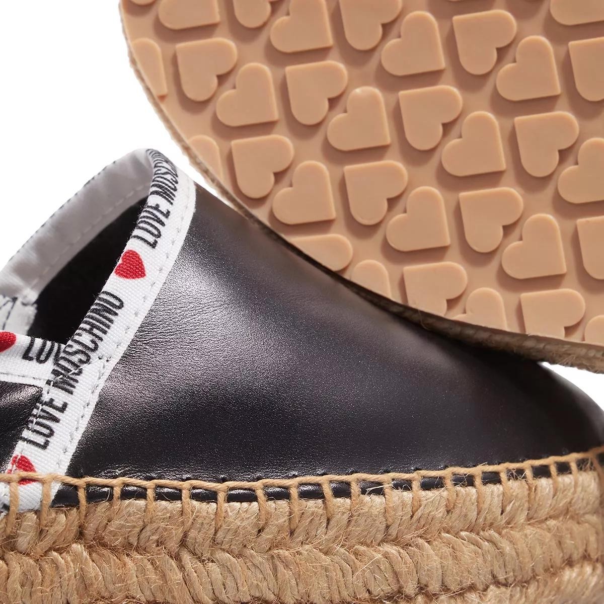 MOSCHINO Komfort Slipper schwarz