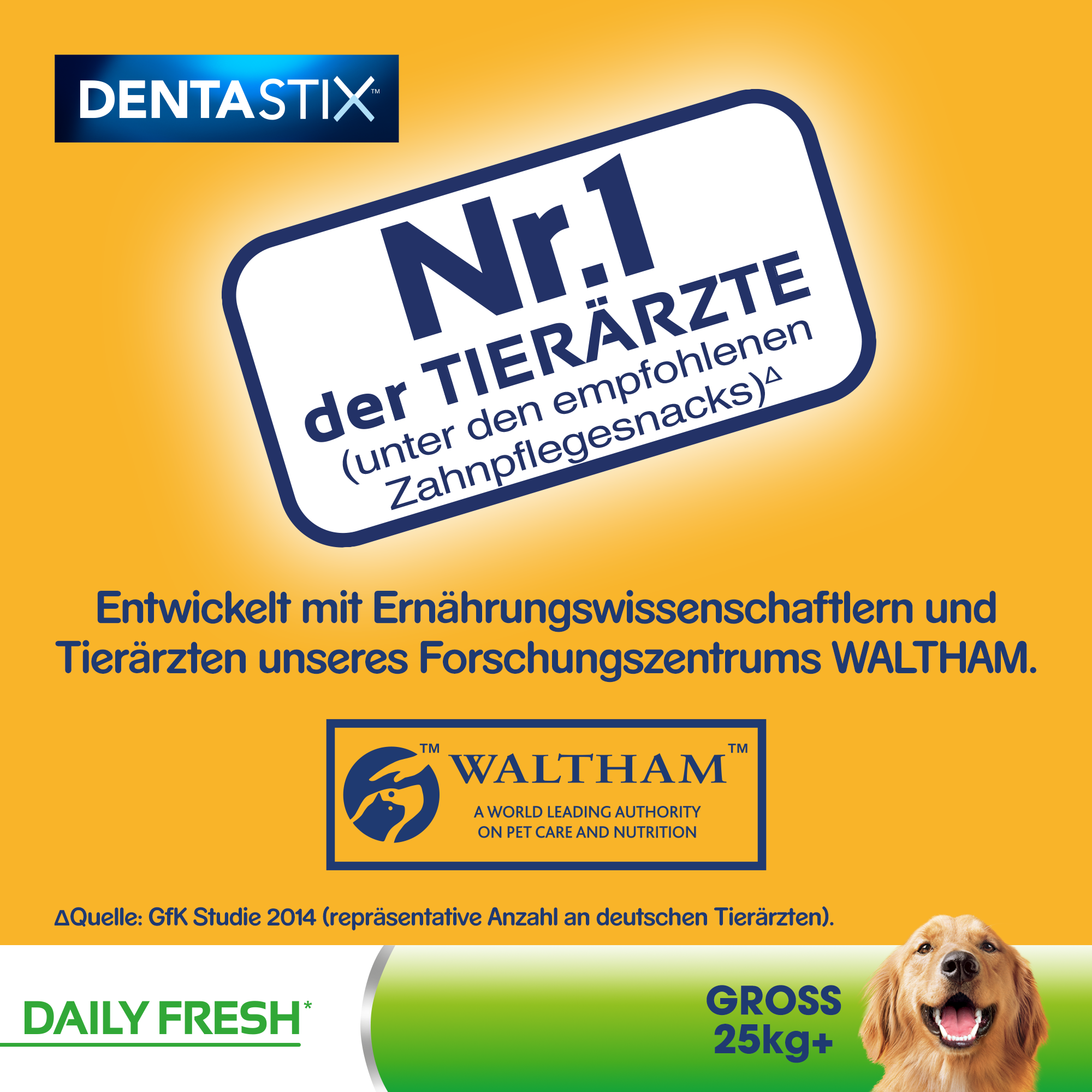 Pedigree Snacks Pedigree Zahnpflege Dentastix Daily Fresh Multipack Maxi, 26-44kg, 21x