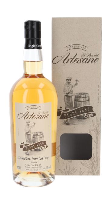 El Ron del Artesano Peated Whisky Cask Finish 0,7 l·44,7 % vol
