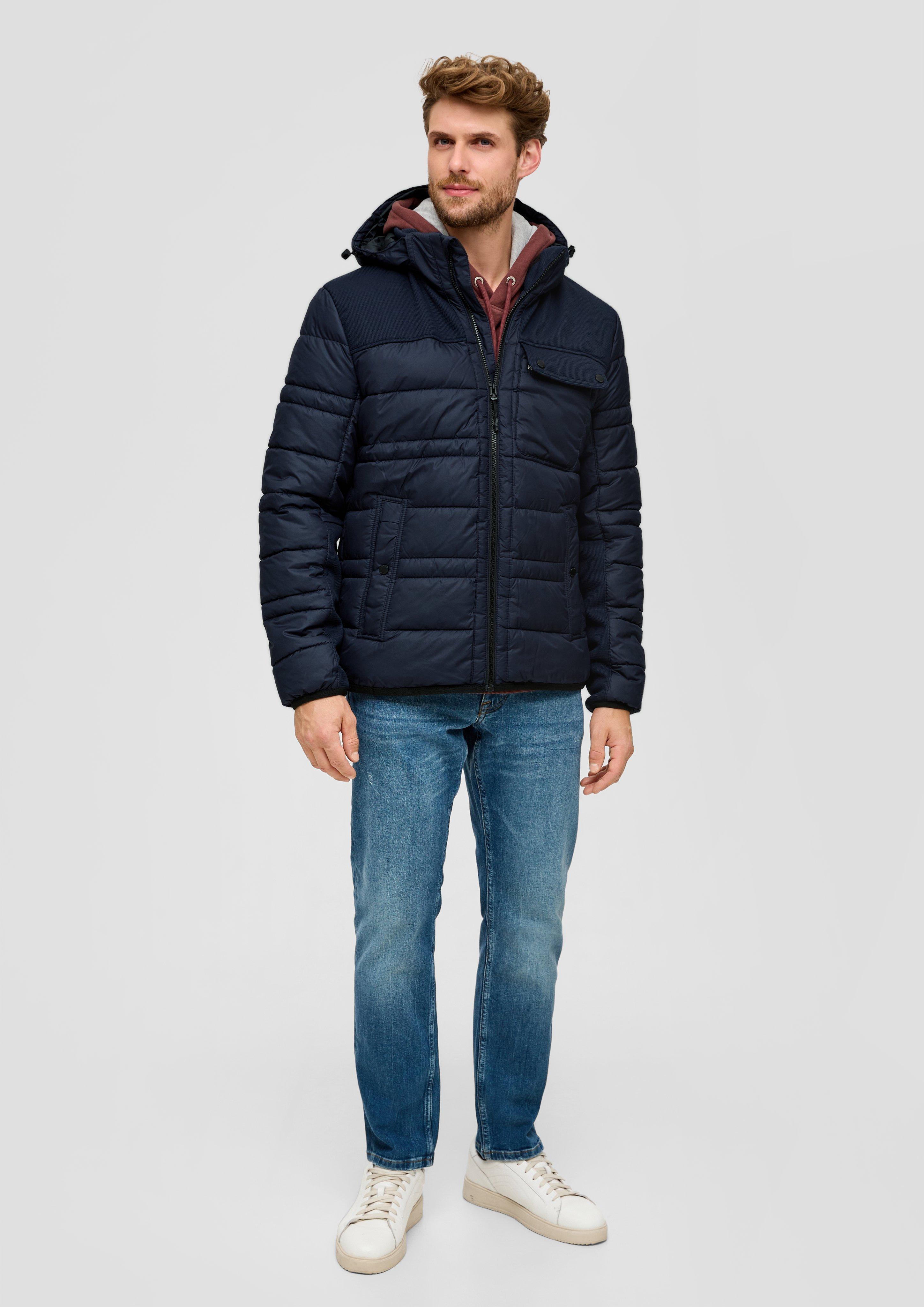 Steppjacke im Fabricmix  2131728-5978