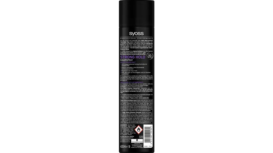 syoss Haarspray Long Hold Haltegrad 3 400 ml