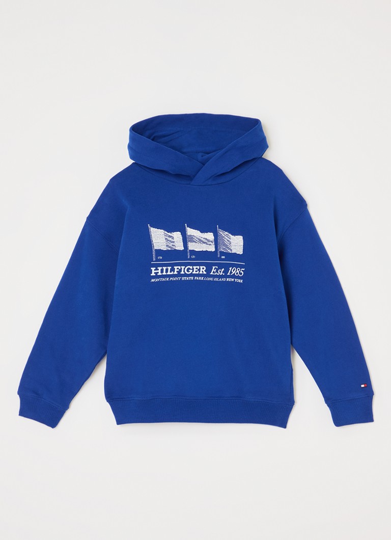 Hanorac Tommy Hilfiger cu logo brodat