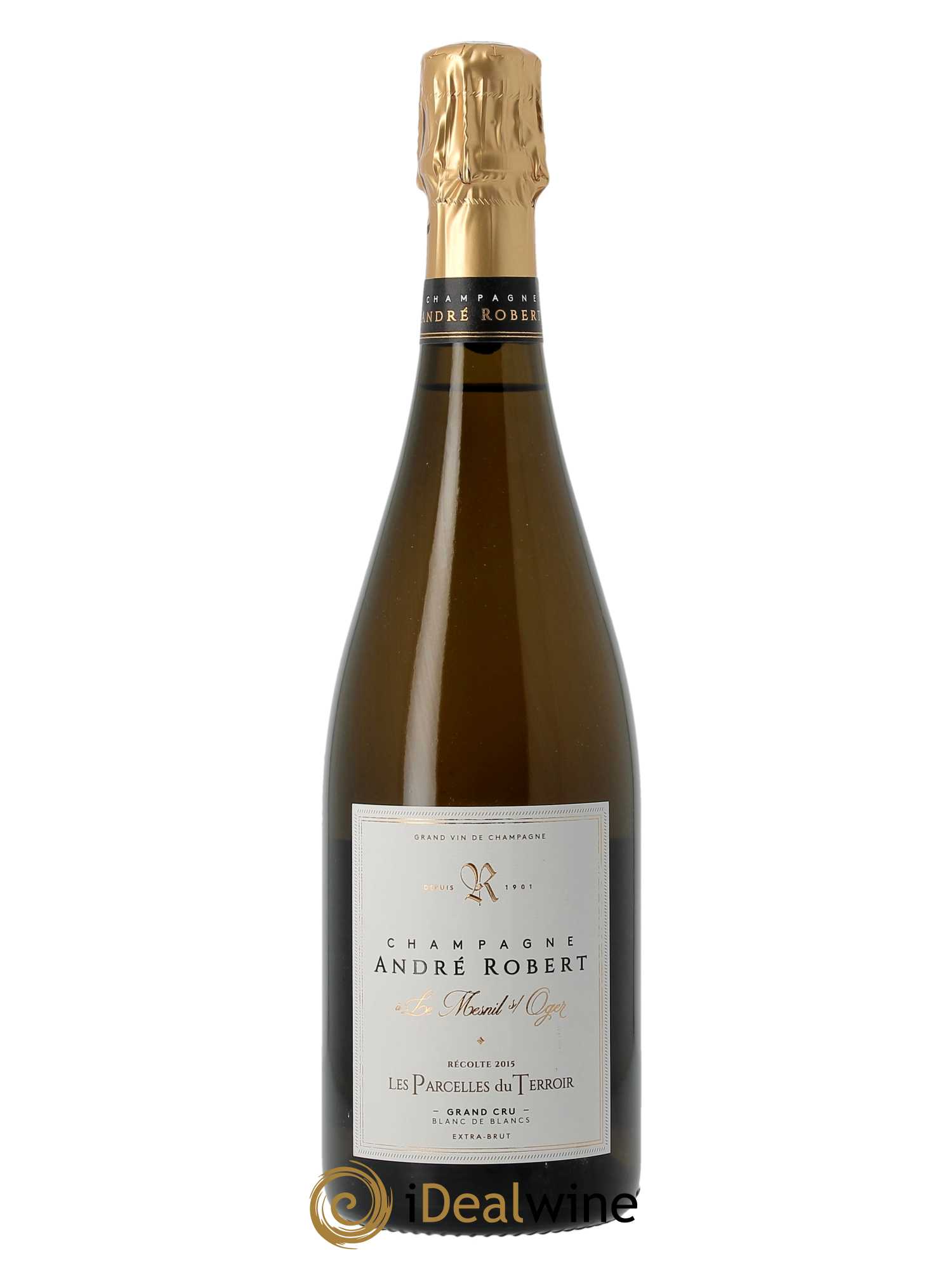 Extra-Brut Les Parcelles du Terroir Grand cru André Robert   - Lot de 1 Bouteille