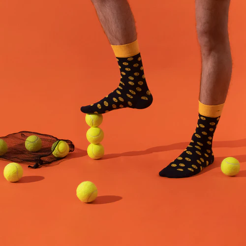 Quentin & Mia navy blue socks