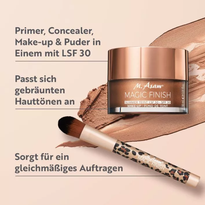 MAGIC FINISH Summer Teint LSF30 & Leo Foundation Brush Set
