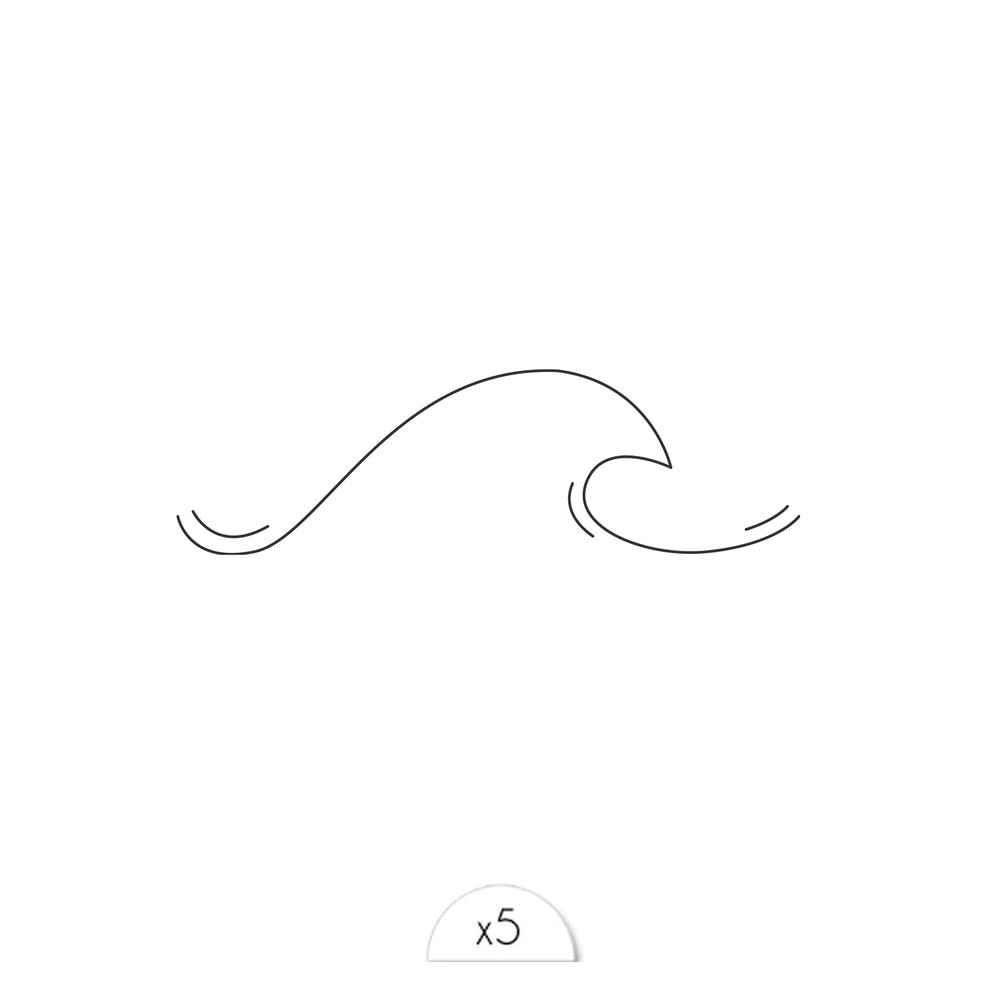 Sioou Vague Tatouage éphémère