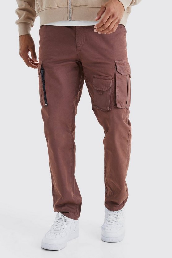 Cargo-Hose mit geradem Bein und Etikett