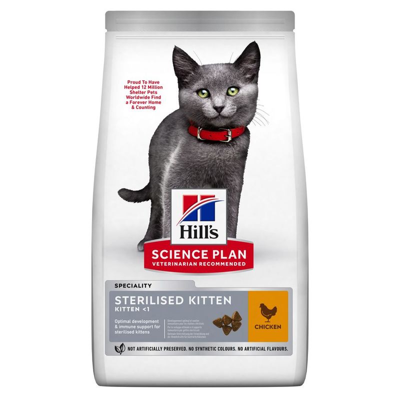 Hill's Science Plan Sterilised Kitten Huhn