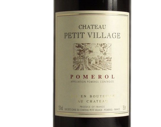 Château Petit Village 2010 Bordeaux Pomerol