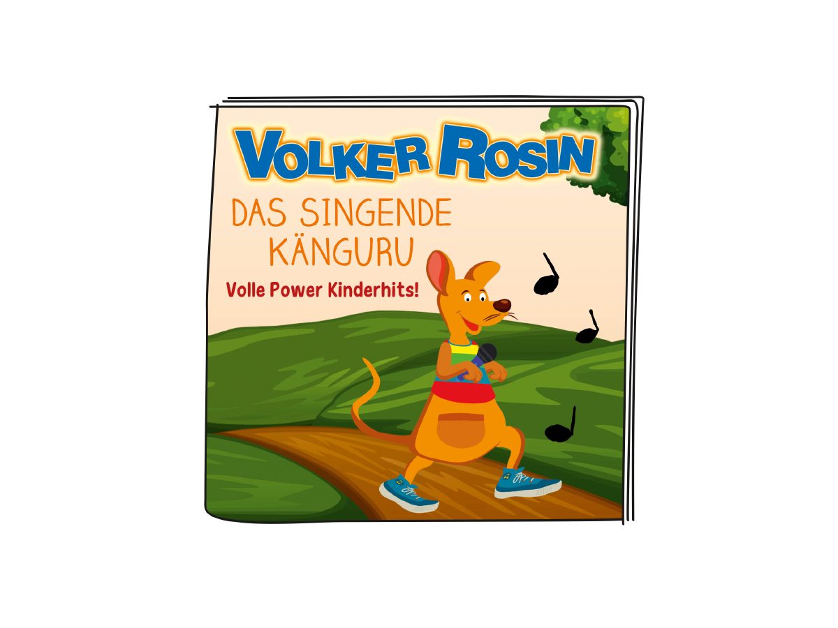 tonies Hörspielfigur Volker Rosin - Das singende Känguru, Ab 3 Jahren