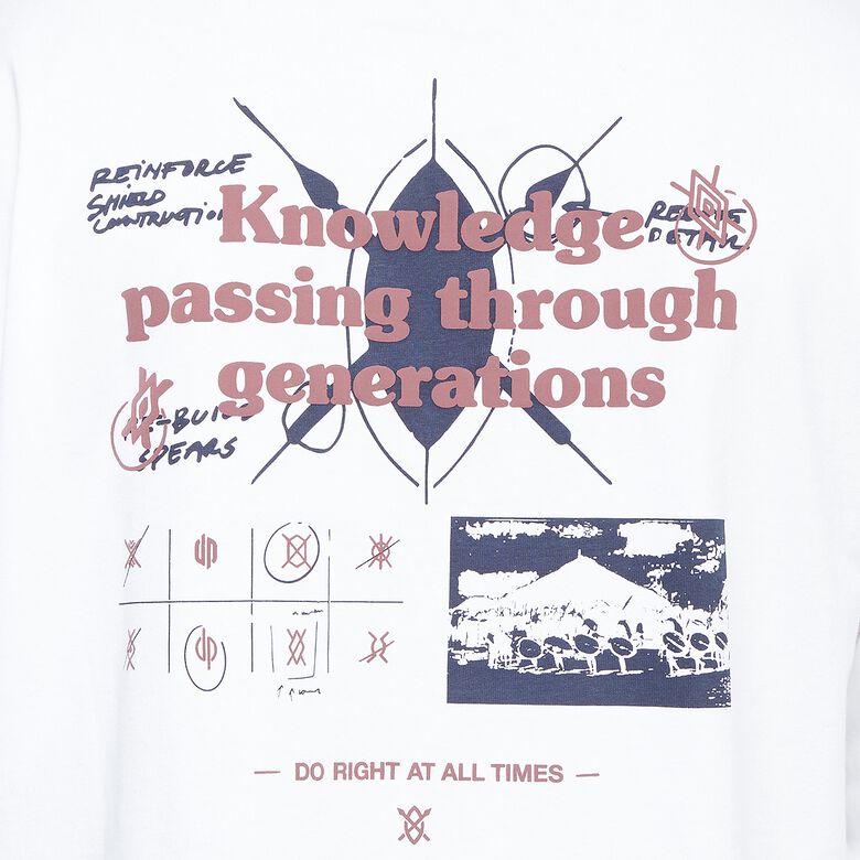 Daily Paper Numair LS T-Shirt white