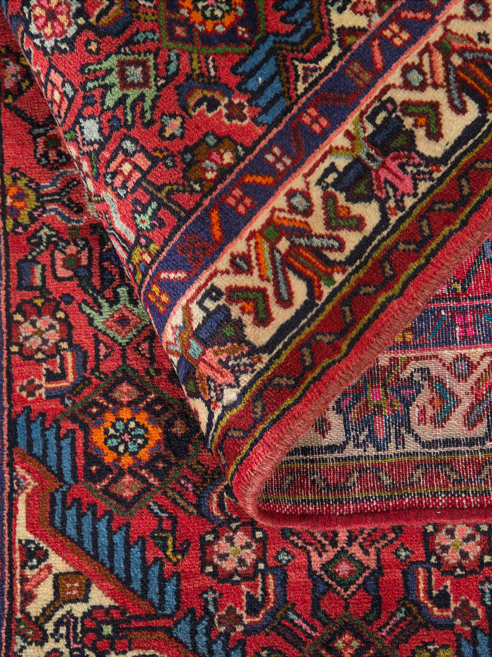 Hamadan ca. 80 x 130 cm, Unikat / Einzelstück