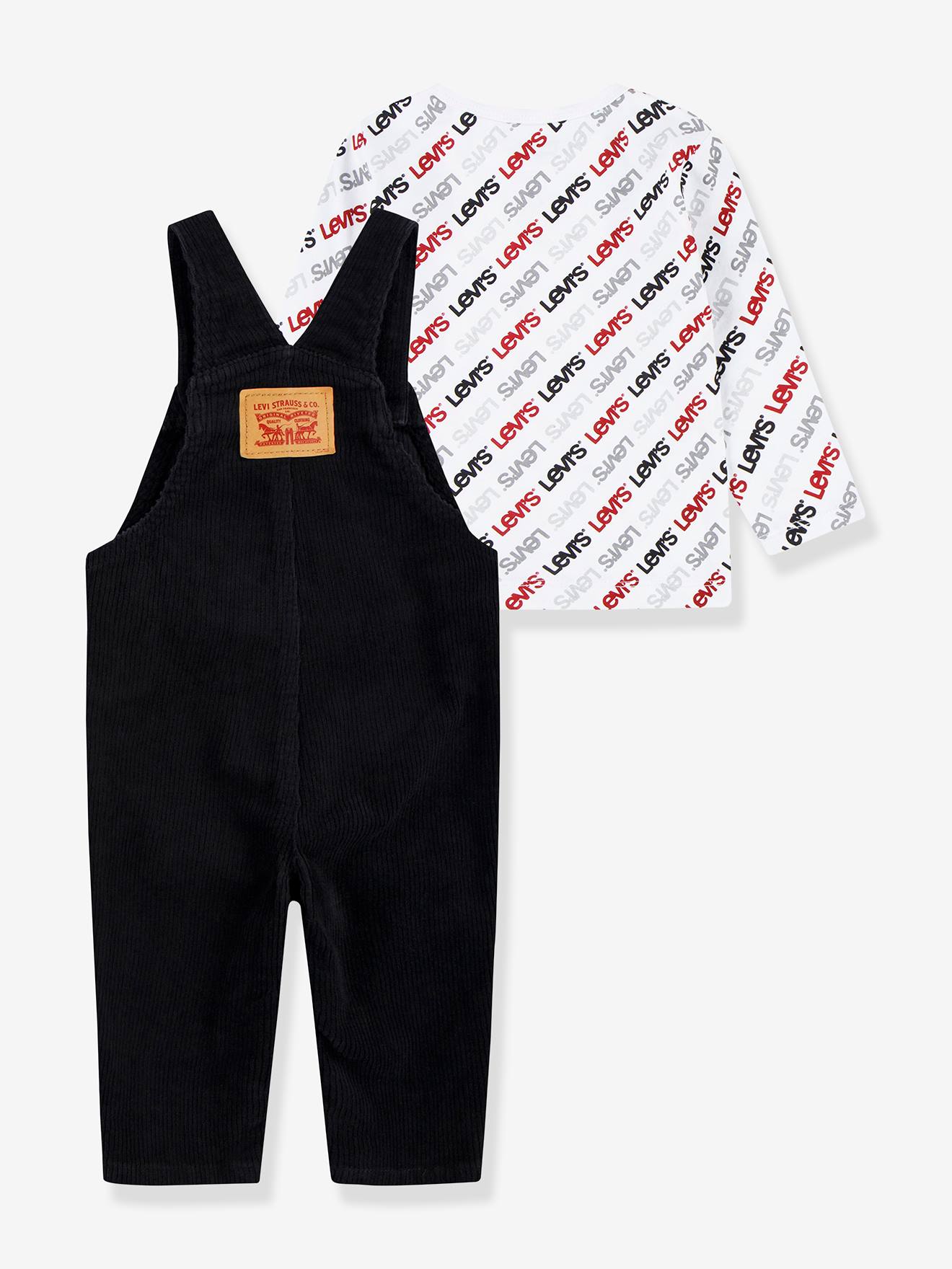 Levis Baby-Set: Latzhose & Shirt Levi's - blau