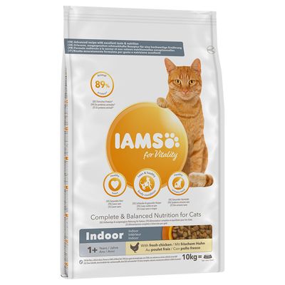 IAMS for Vitality Cat Adult Indoor Huhn