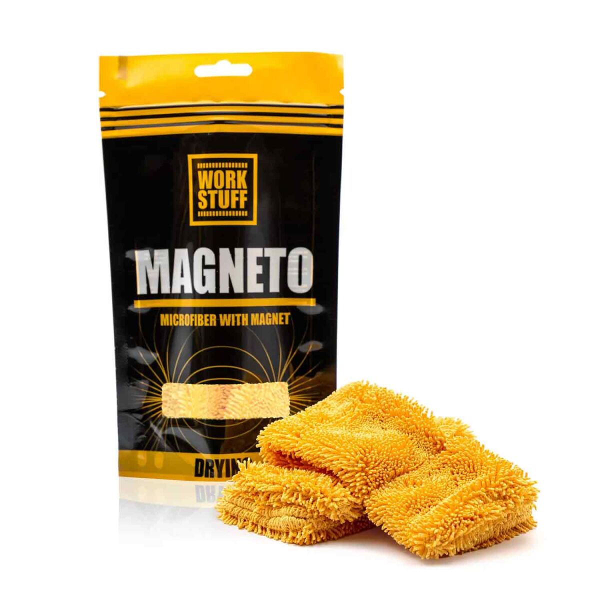Work Stuff Magneto Mikrofaser mit Magneten 2xPack