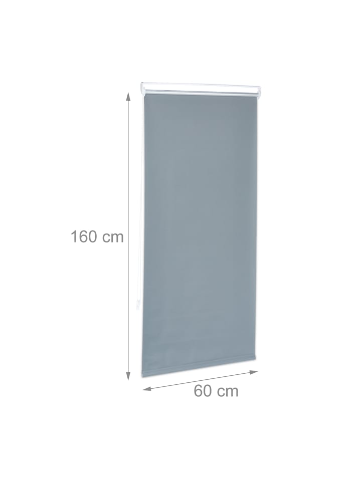 relaxdays Thermorollo in Grau - (B)60 x (H)160 cm günstig kaufen onesize