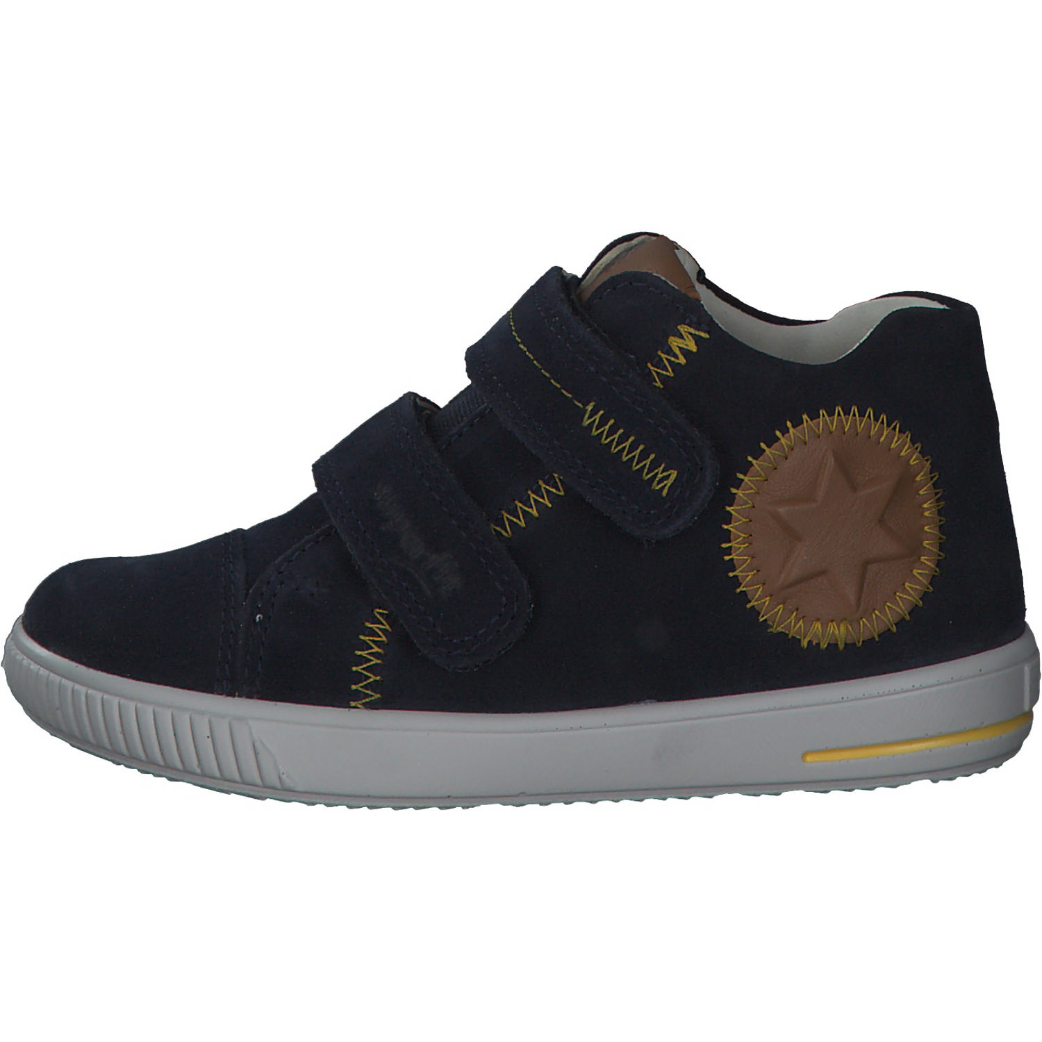 Superfit MOPPY 00345, Lauflernschuhe, Kinder, BLAU/BRAUN