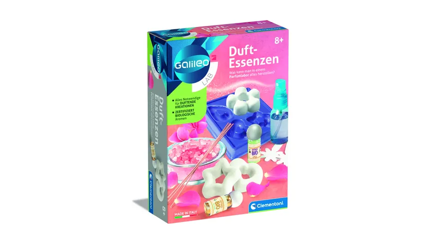 Clementoni - Duft-Essenzen, Parfümlabor