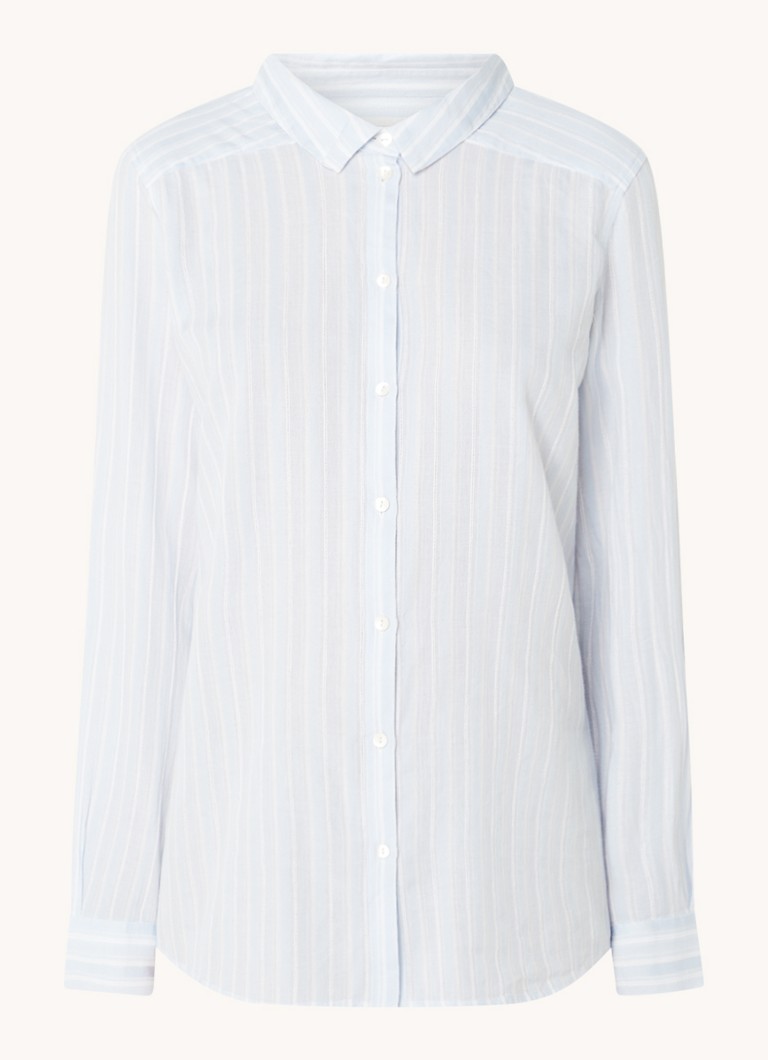 ba&sh  Scherif blouse met streepprint