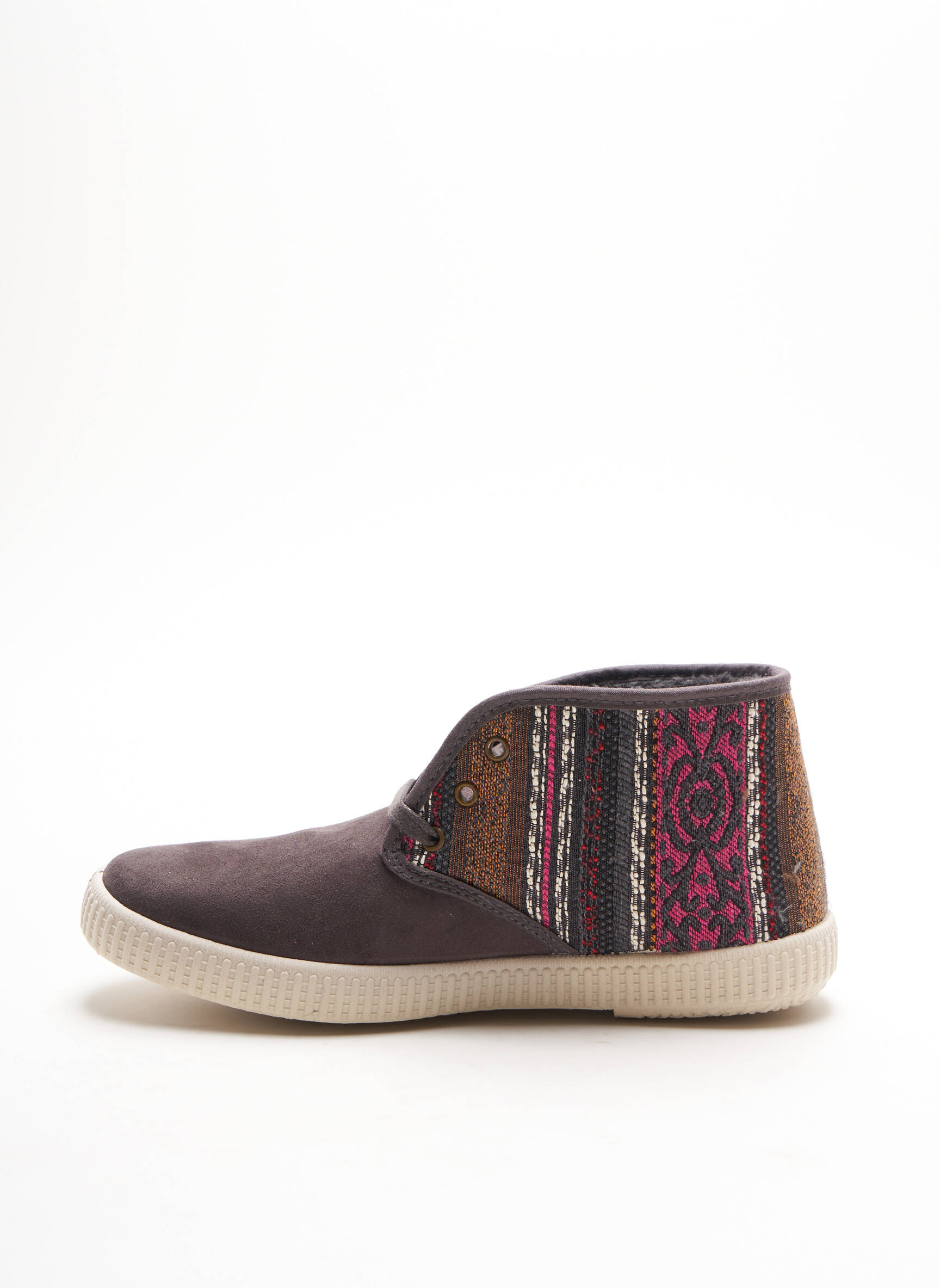 Victoria Baskets Femme couleur gris