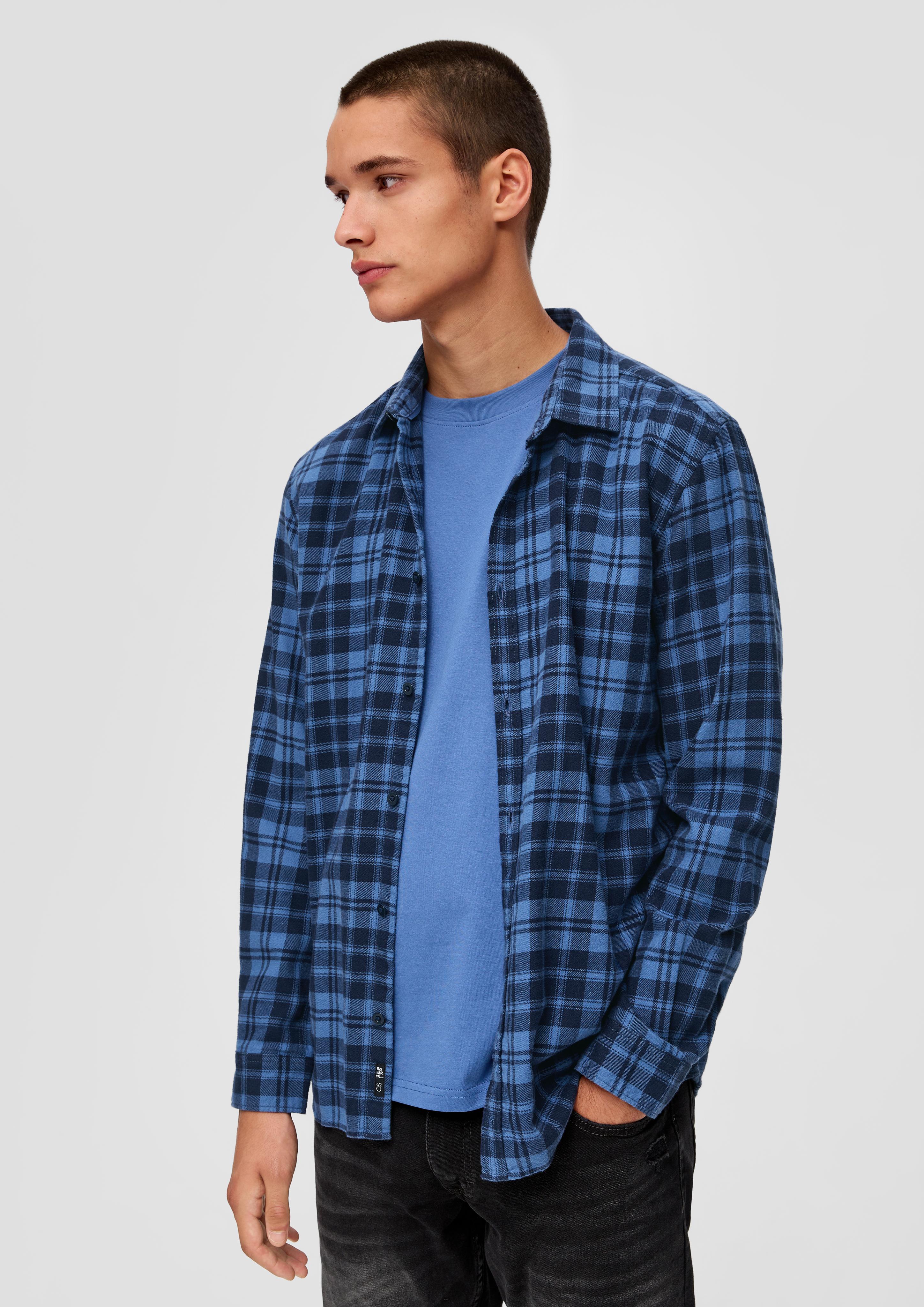 Regular: Hemd aus Baumwoll-Twill  2134710-53N0