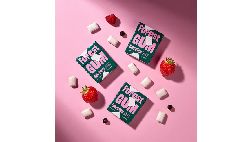 Forest Gum Kaugummi Berries 20 g