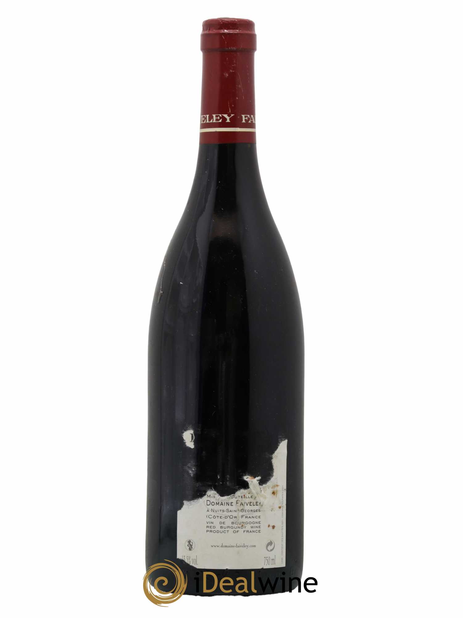 Corton Grand Cru Clos des Cortons Faiveley  2001 - Lot de 1 Bouteille