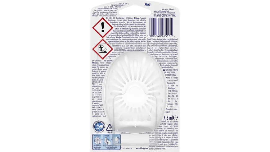 Febreze Duftdepot Bad Lufterfrischer Aprilfrisch 7.5ml 7.5 ml