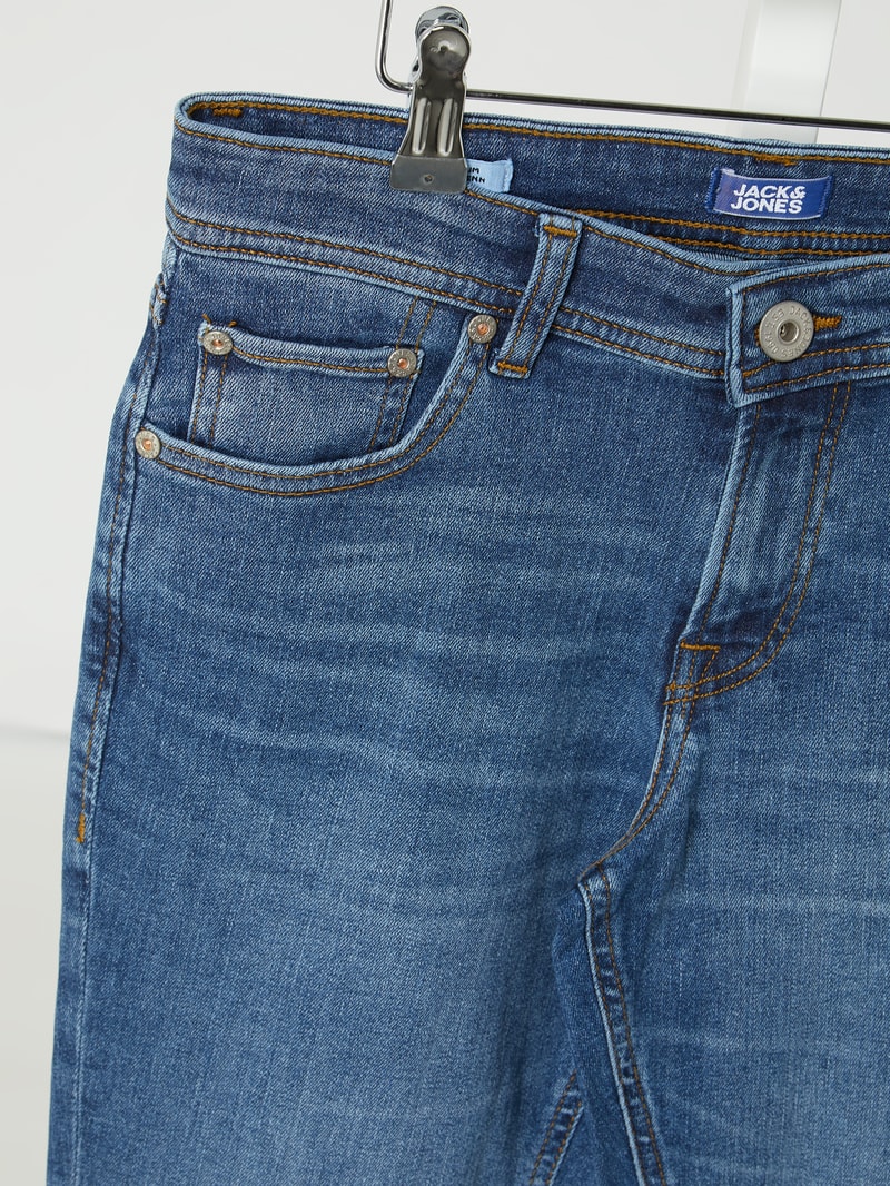 Slim Fit Jeans mit Stretch-Anteil Modell 'Glenn' in jeans