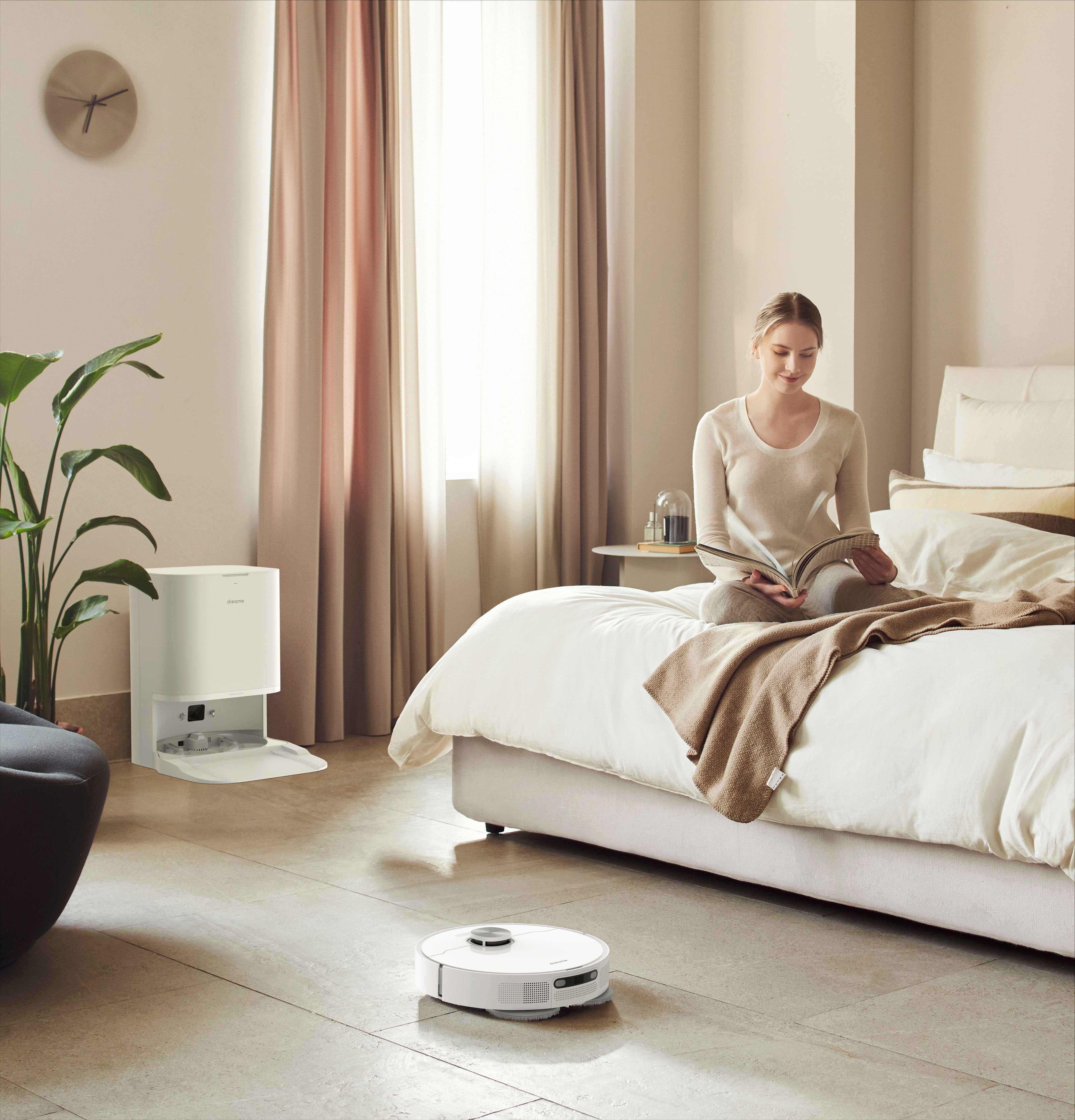 dreame Nass-Trocken-Saugroboter Dreame L10 Prime;, mit Wischfunktion, Basisstation mit Selbstreinigungsfunktion
