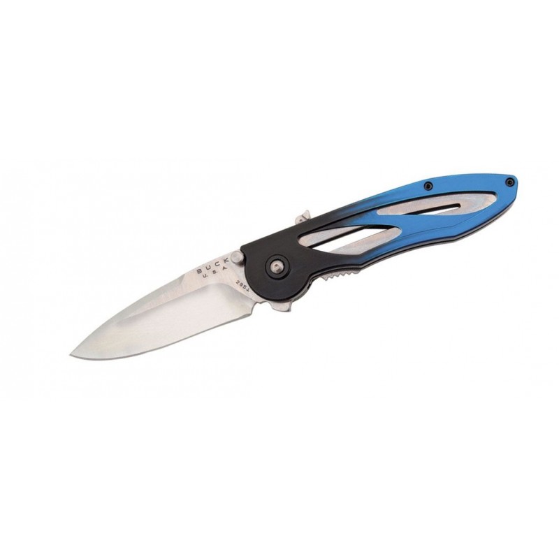 Buck 295Tempest Blue Messer