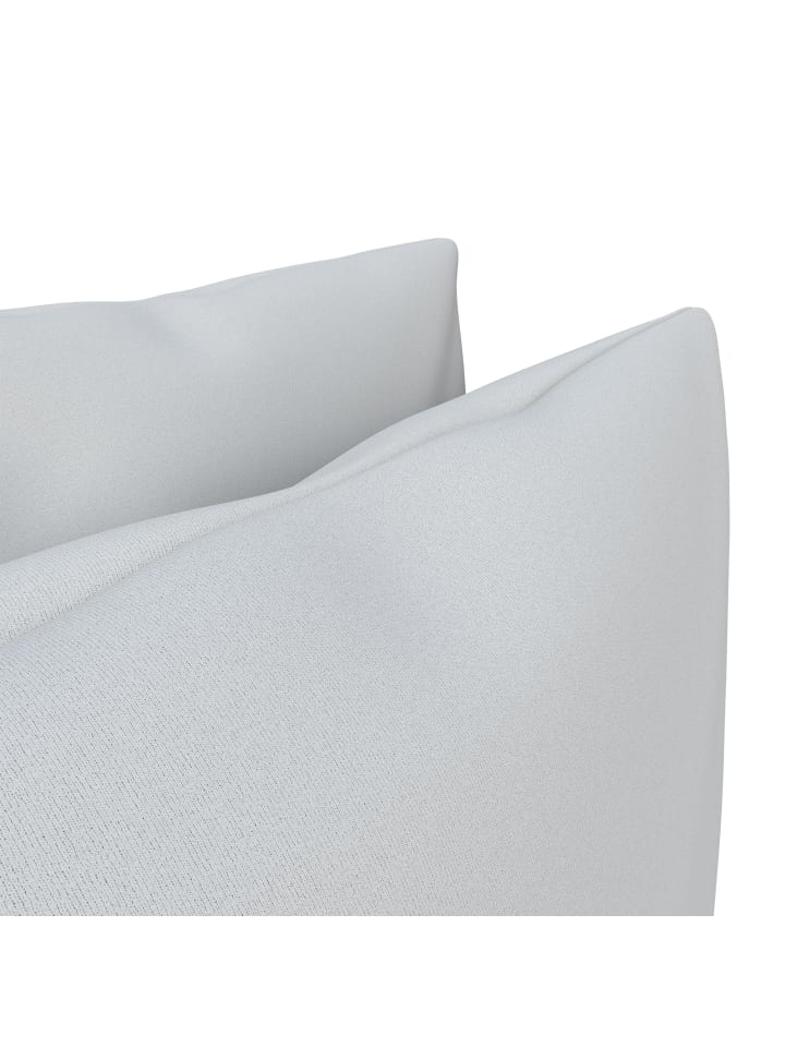 GMD Living 2er Set Jersey Kissenhüllen JESBERG in Farbe Silber günstig kaufen
