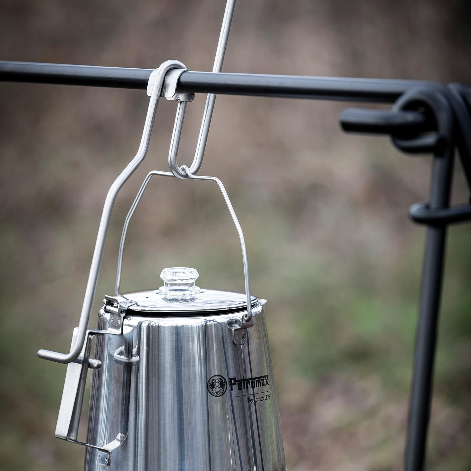 Ausgießhilfe für Edelstahl Perkolator