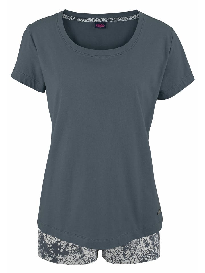 Buffalo Shorty in grau-gemustert günstig kaufen