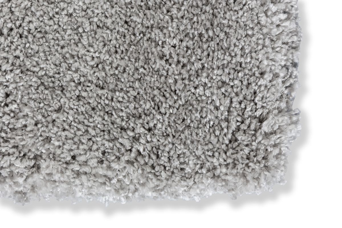 Schöner Wohnen Webteppich Savage silber 67x130
