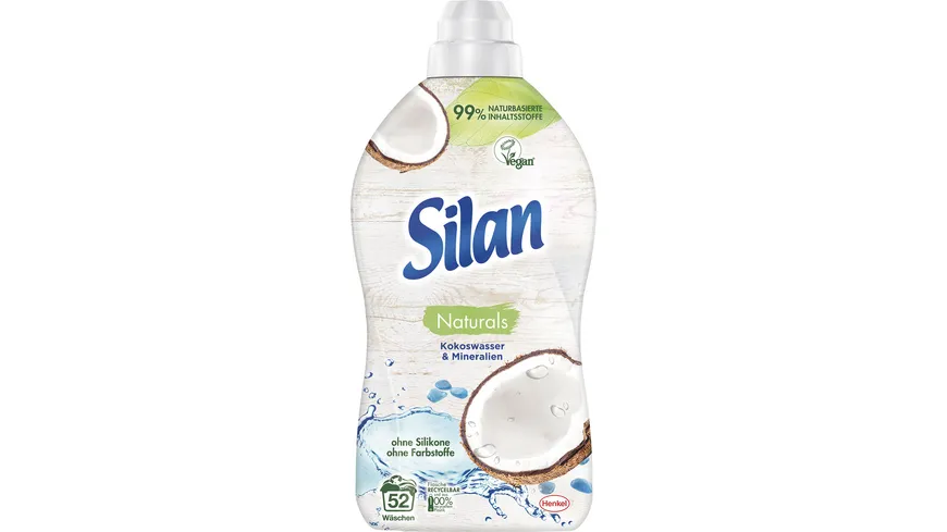 Silan Weichspüler Naturals Kokoswasser & Mineralien 1.01 l