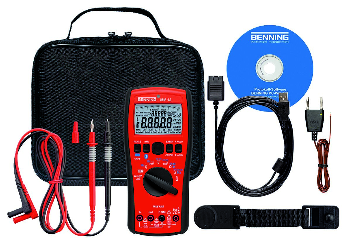Benning 044088 MM 12 Digitale Multimeter TRUE RMS