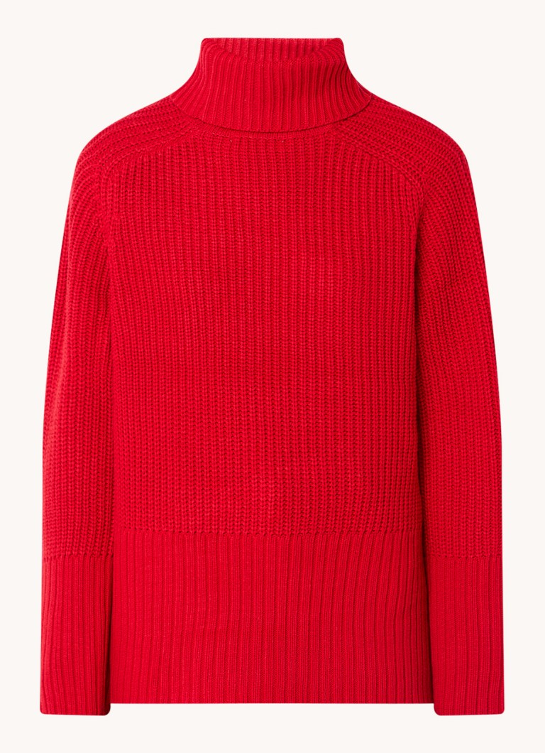 Πόλο Μπλούζα Neo Noir Maggie Wool Blend Chunky Knit
