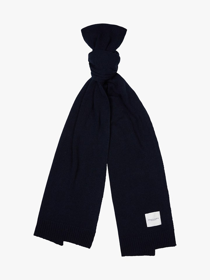 PROFUOMO Schal in Schwarz - (L)200 x (B)35 cm günstig kaufen onesize