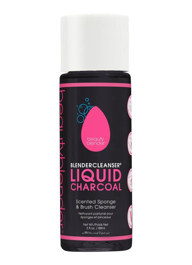 Beautyblender Blendercleanser Demachiant Lichid cu Cărbune Activat - Burețel demachiant