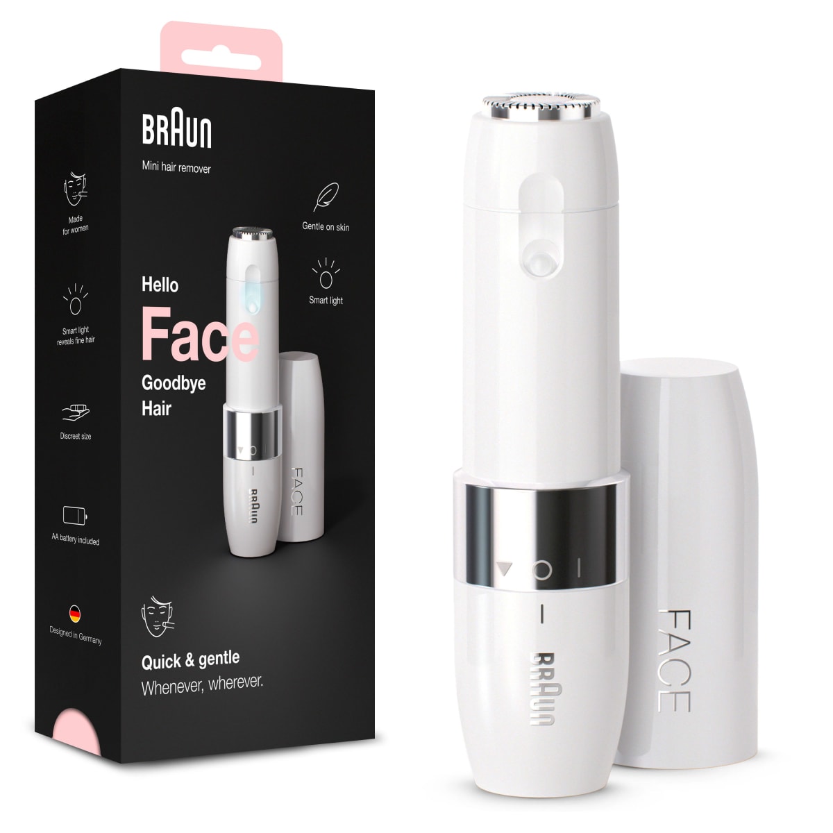 Gesichtshaarentferner, Mini Hair Remover FS1000, 1 St