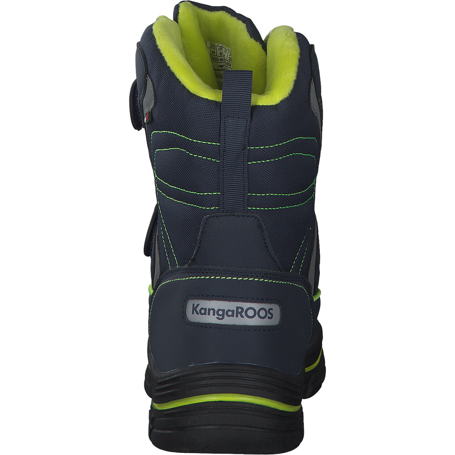 KangaROOS K-Leno V RTX 18780, Winterstiefel, Kinder, dk navy/lime